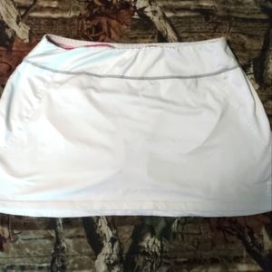 VintageSkirtSports Large White skirt with spankies